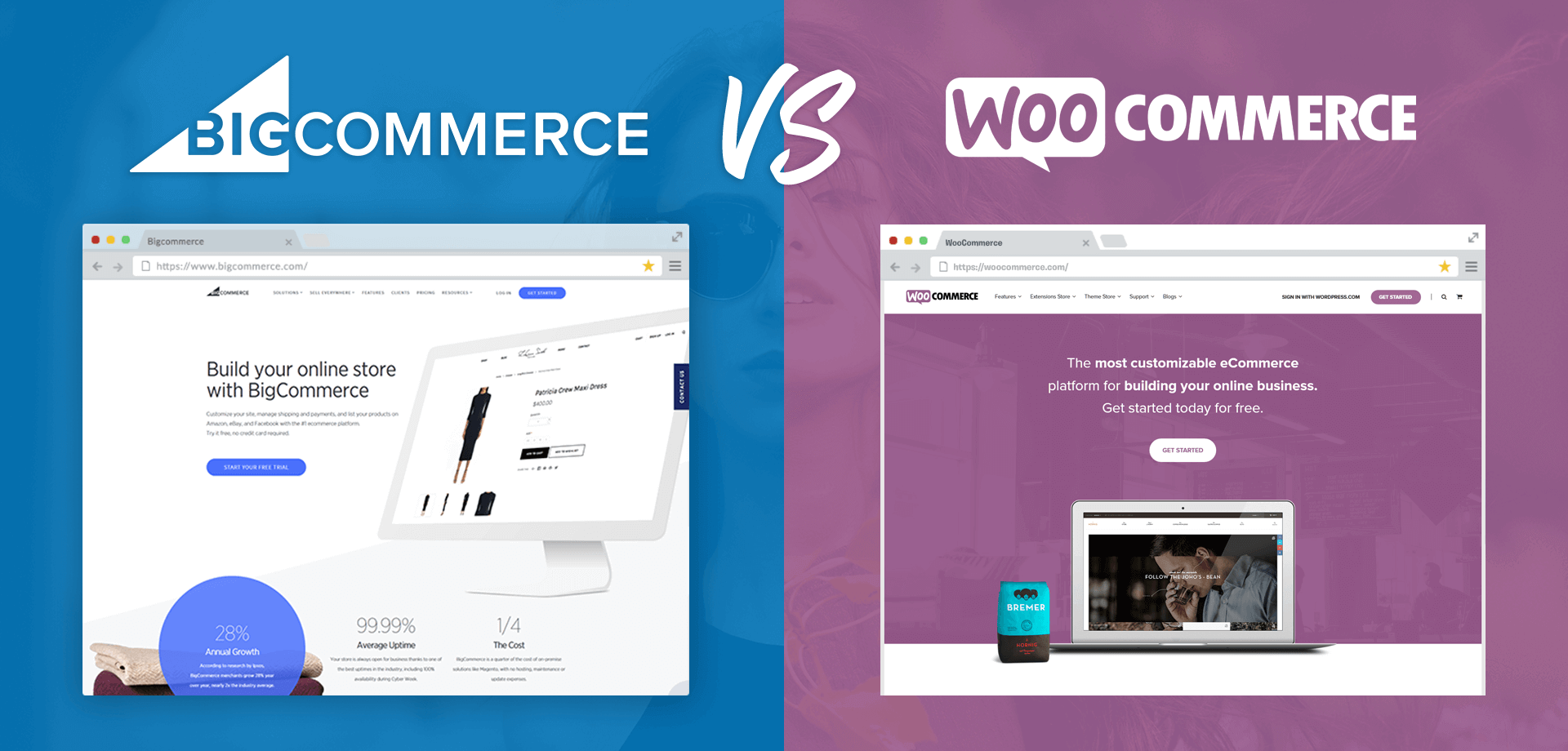 WooCommerce vs. BigCommerce